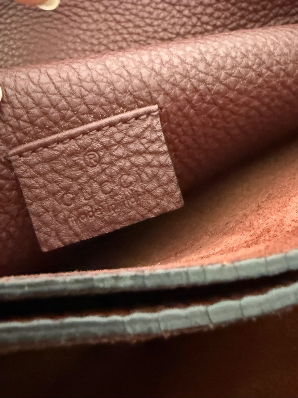 Gucci Jackie Soft Pebbled Leather Burgundy Shoulder Bag 362971 - Picture 10 of 13